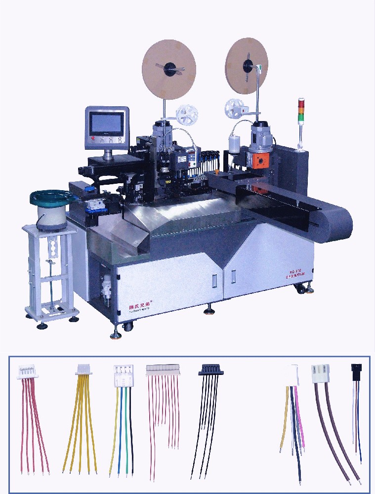 全自動端子機-全自動裁線剝皮機-智能伺服端子壓接機廠家